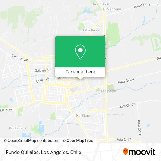 Fundo Quilales map