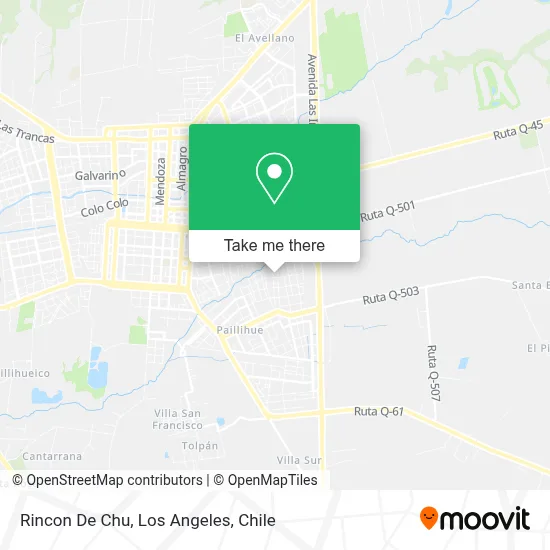 Rincon De Chu map