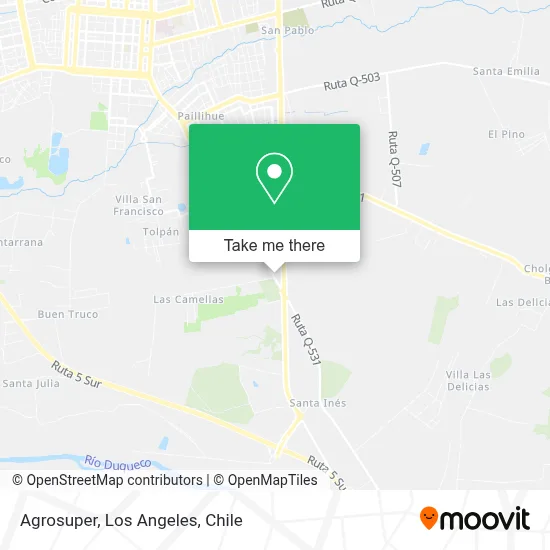 Agrosuper map