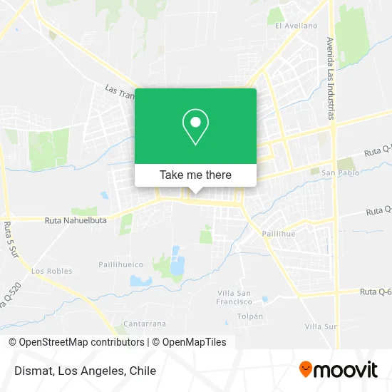 Dismat map