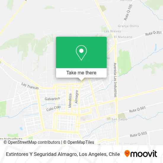 Extintores Y Seguridad Almagro map