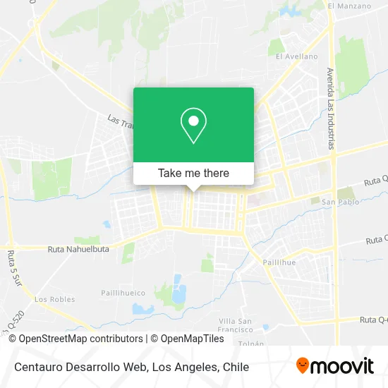 Centauro Desarrollo Web map