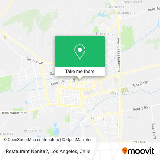 Restaurant Nenita2 map