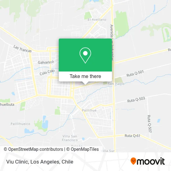 Viu Clinic map