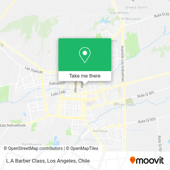 L.A Barber Class map