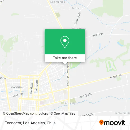 Tecnocor map