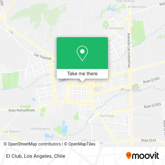 El Club map