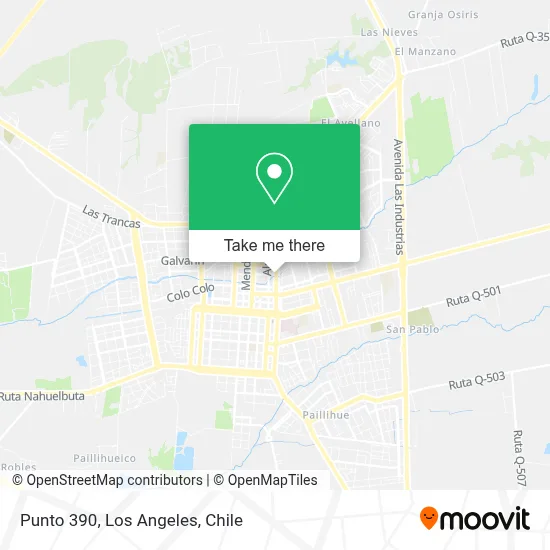 Punto 390 map
