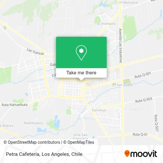 Petra Cafetería map