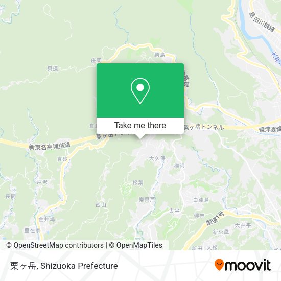 栗ヶ岳 map