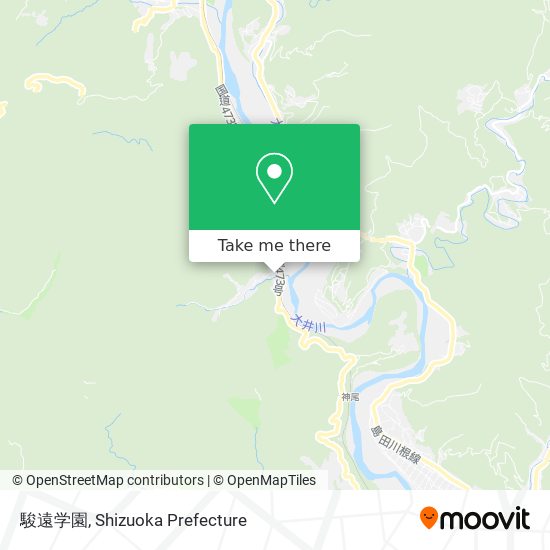 駿遠学園 map