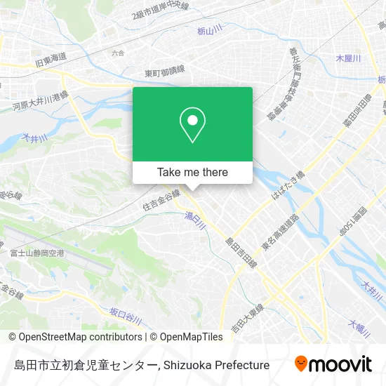 Shimada City Hatsukura Children's Center map