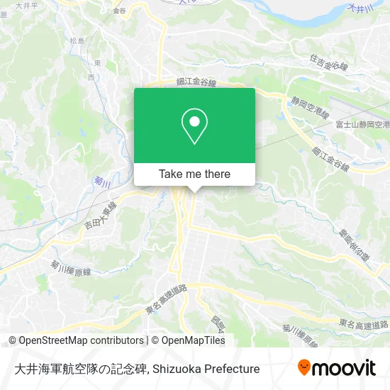 Naval Air Force Memorial map