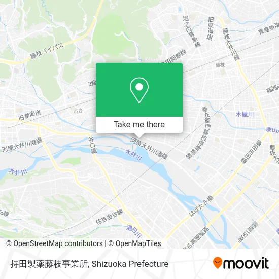 持田製薬藤枝事業所 map