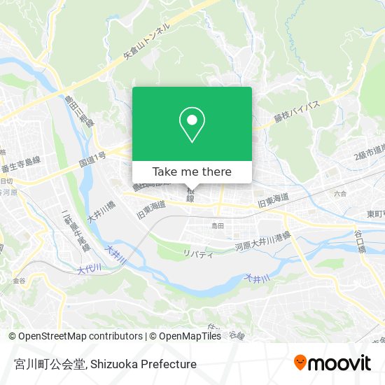 宮川町公会堂 map