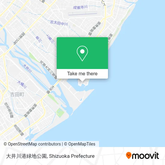 大井川港緑地公園 map