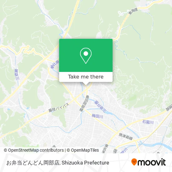 How To Get To お弁当どんどん岡部店 In 藤枝市 By Bus