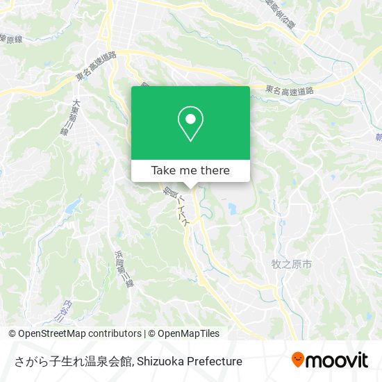 さがら子生れ温泉会館 map