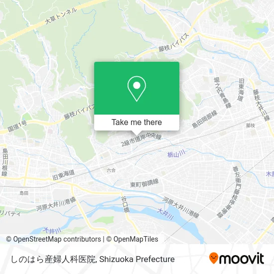 Shinohara Obstetrics and Gynecology Clinic map