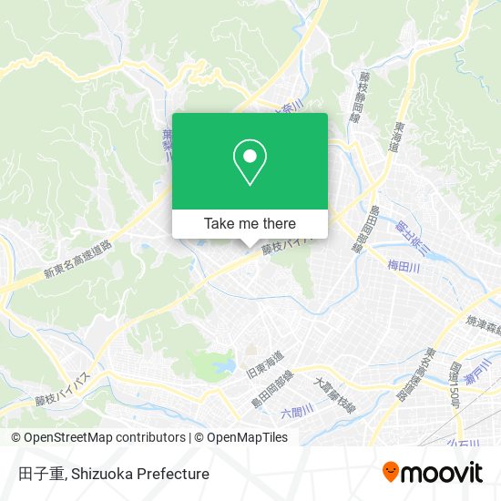 田子重 map