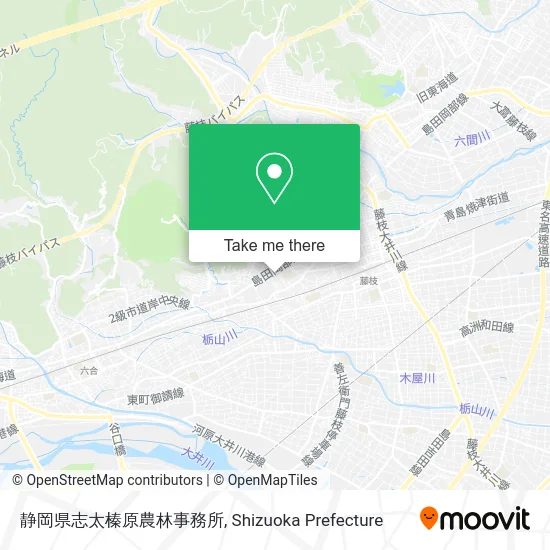 静岡県志太榛原農林事務所 map