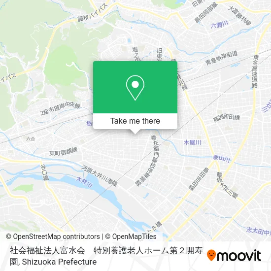 Tomizu Welfare Society Second Kaiju Nursing Home map