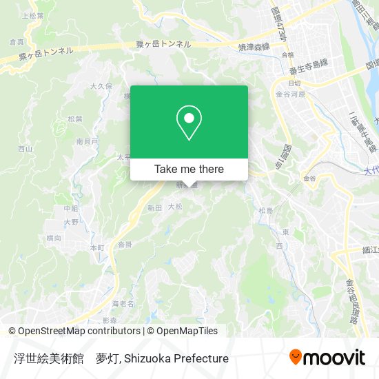 浮世絵美術館　夢灯 map
