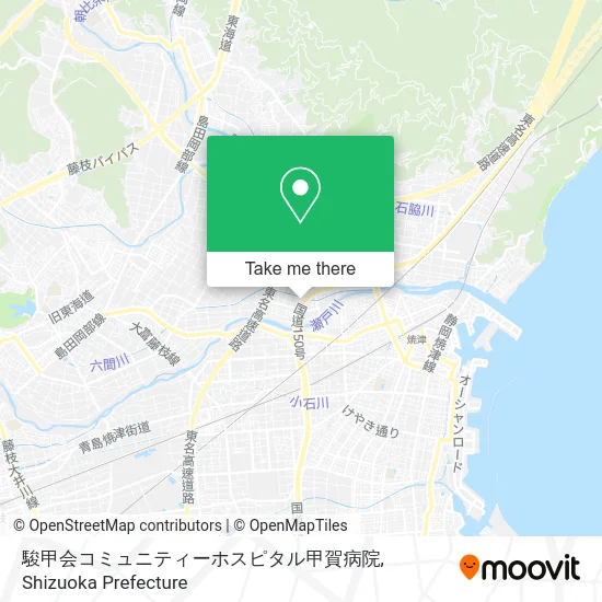 Shunko Community Hospital Koga Hospital map