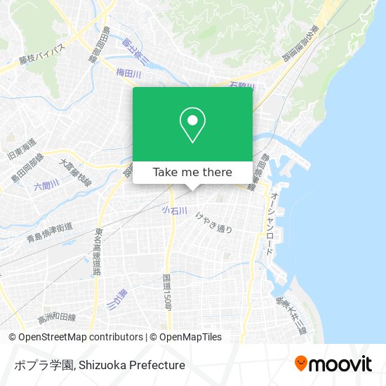 ポプラ学園 map