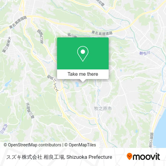 スズキ株式会社 相良工場 map