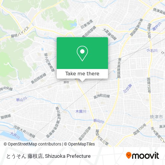とうそん 藤枝店 map