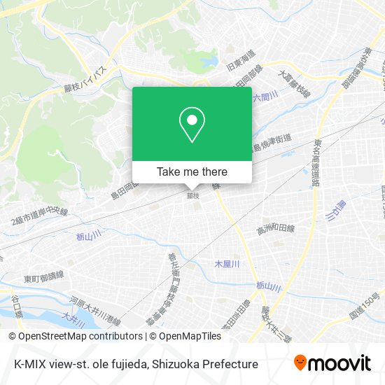 K-MIX view-st. ole fujieda map