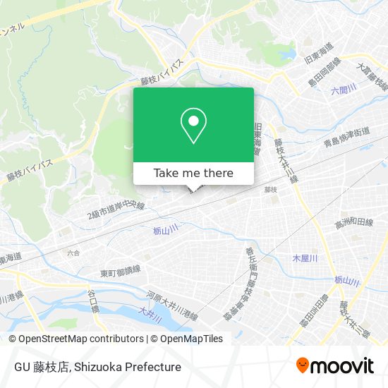GU 藤枝店 map