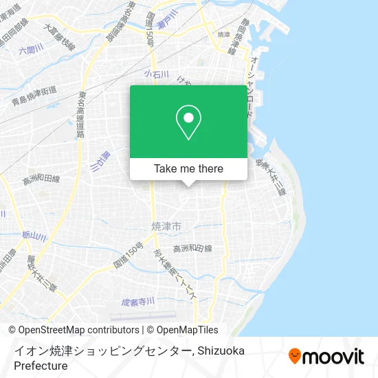Yaizu Ion Shopping Center map
