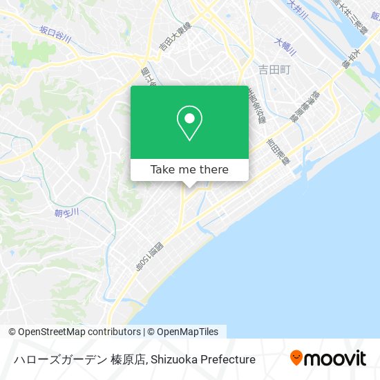 ハローズガーデン 榛原店 map