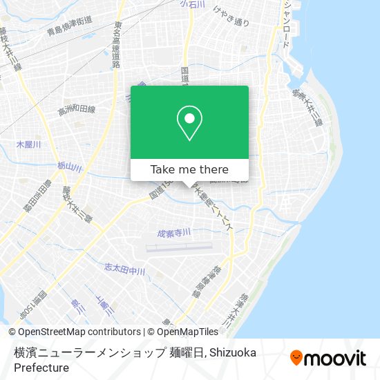 横濱ニューラーメンショップ 麺曜日 map