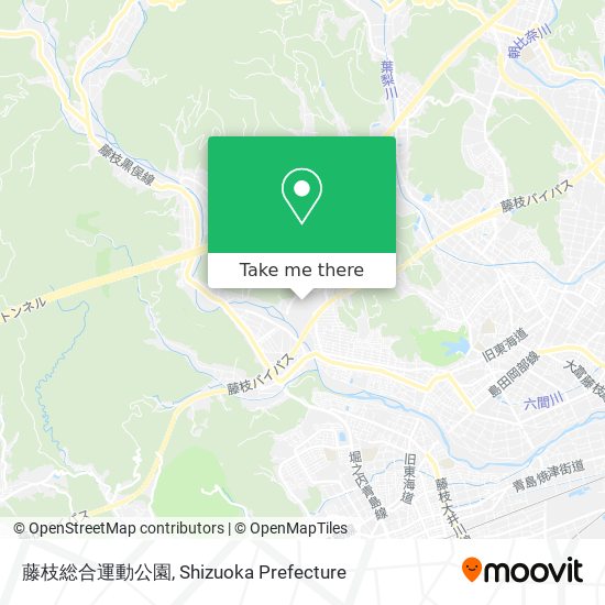 藤枝総合運動公園 map