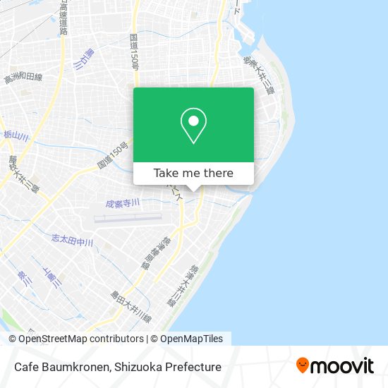 How To Get To Cafe Baumkronen In 焼津市 By Bus