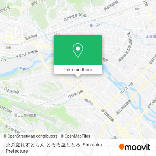 茶の庭れすとらん とろろ屋ととろ map