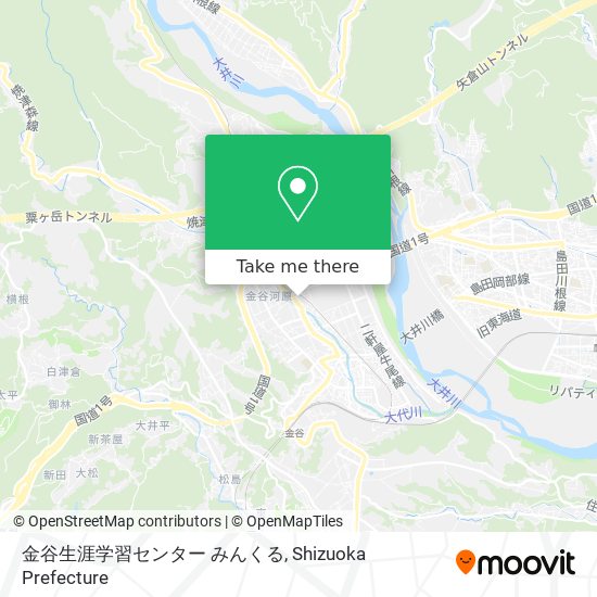 金谷生涯学習センター みんくる map