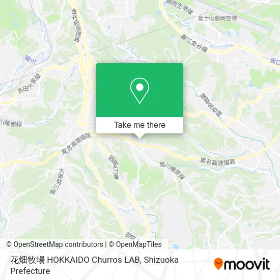 Hanabatake Farm HOKKAIDO Churros LAB map