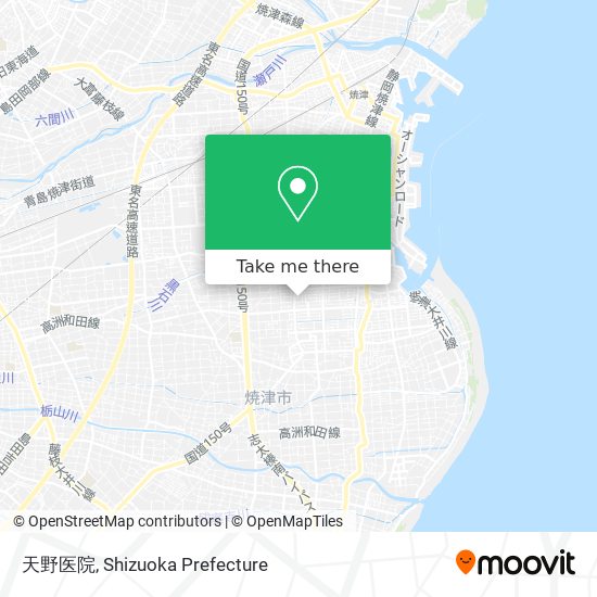 天野医院 map