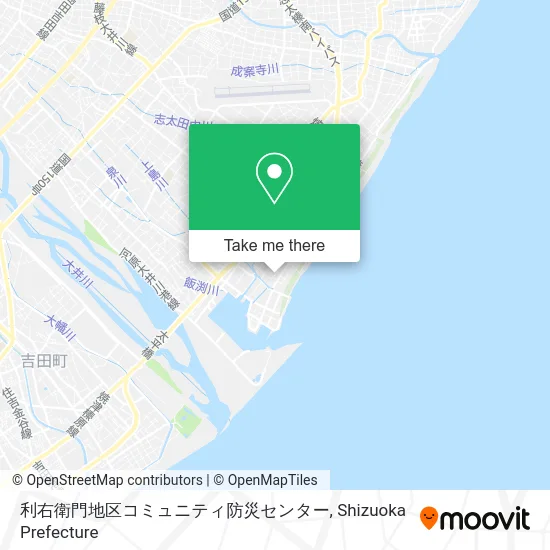 利右衛門地区コミュニティ防災センター map