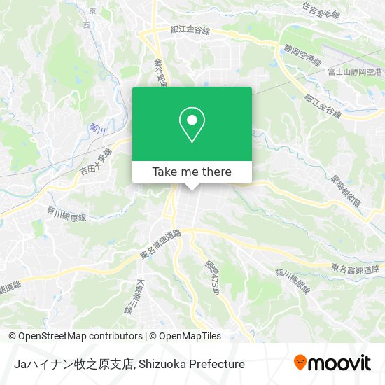 Jaハイナン牧之原支店 map