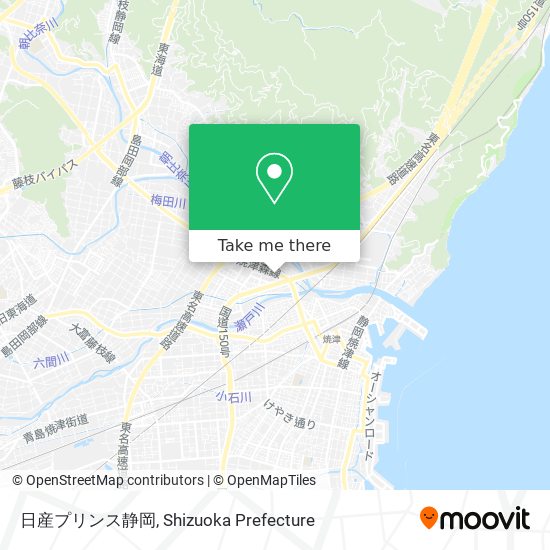 How To Get To 日産プリンス静岡 In 焼津市 By Bus