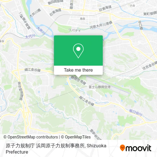 原子力規制庁 浜岡原子力規制事務所 map