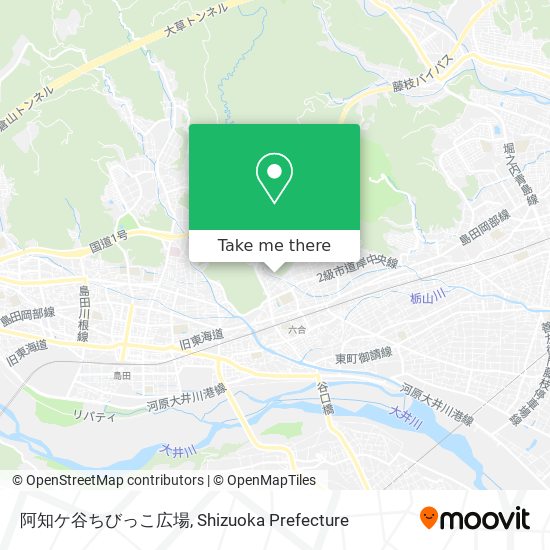 阿知ケ谷ちびっこ広場 map
