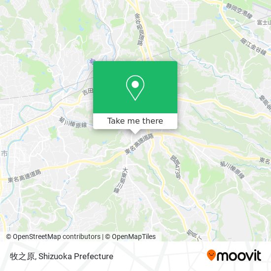 牧之原 map