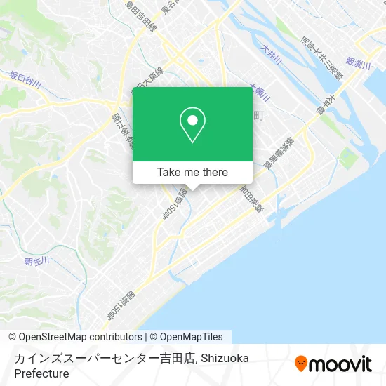 Cainz Super Center Yoshida Store map