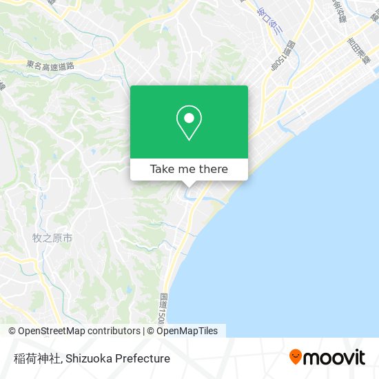 稲荷神社 map